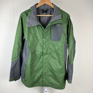 The North Face Boys Jacket‎ Hyvent Soft Shell Green Gray Size XL 18/20